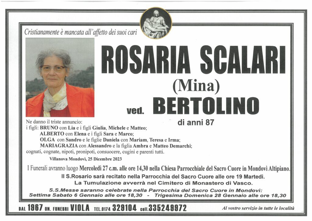 SCALARI ROSARIA