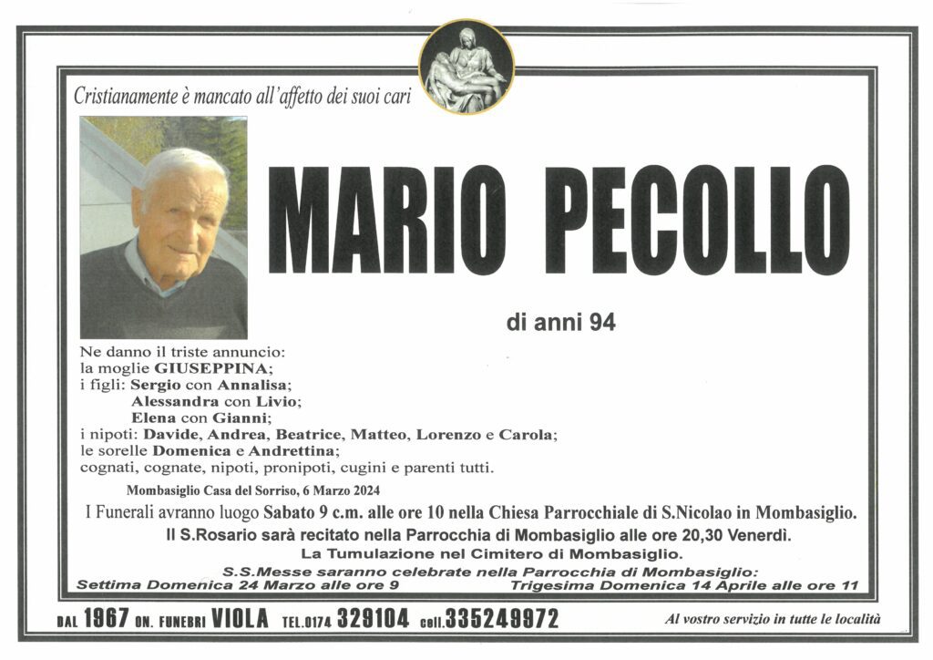 PECOLLO MARIO