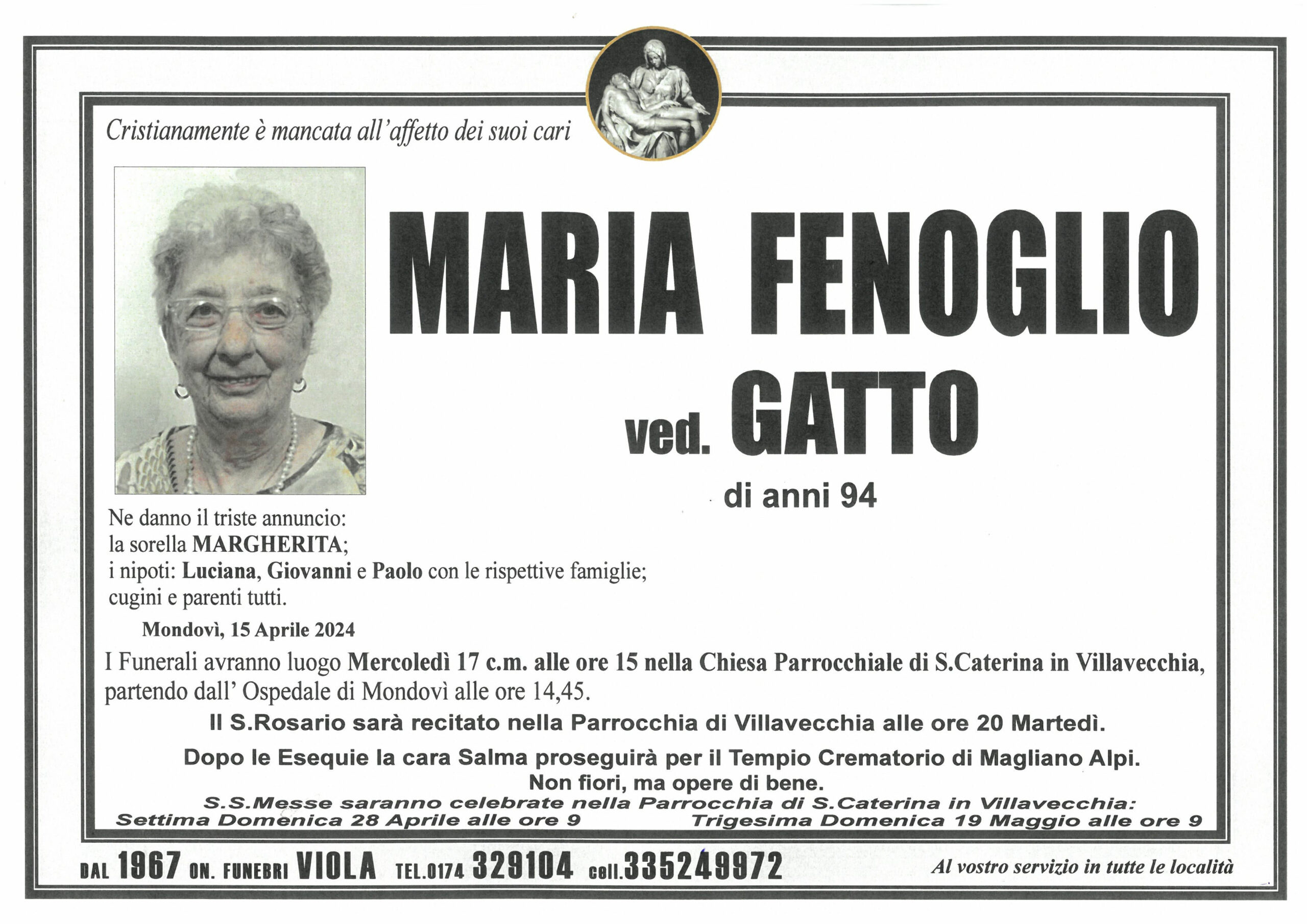 FENOGLIO MARIA