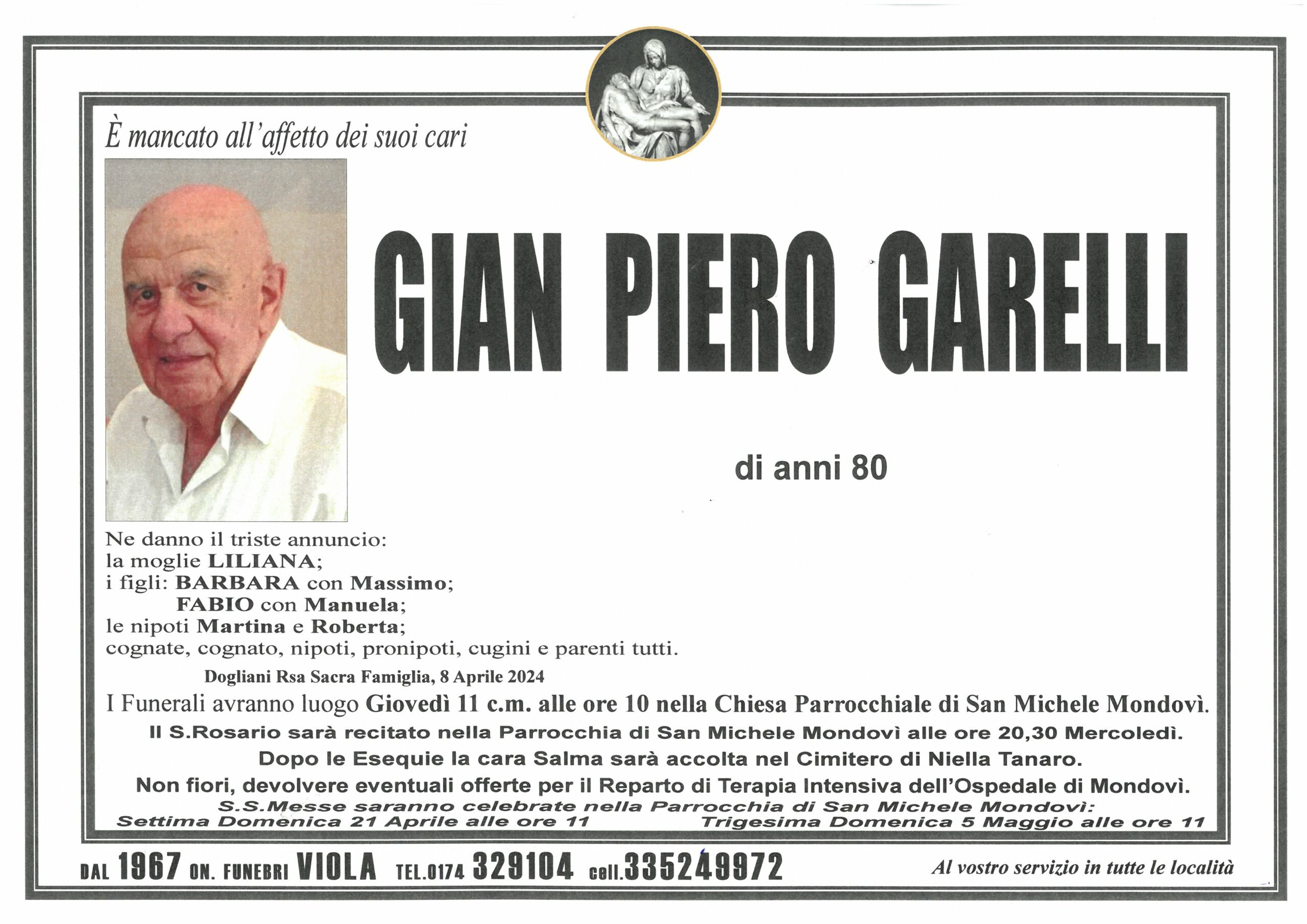 GARELLI GIAN PIERO