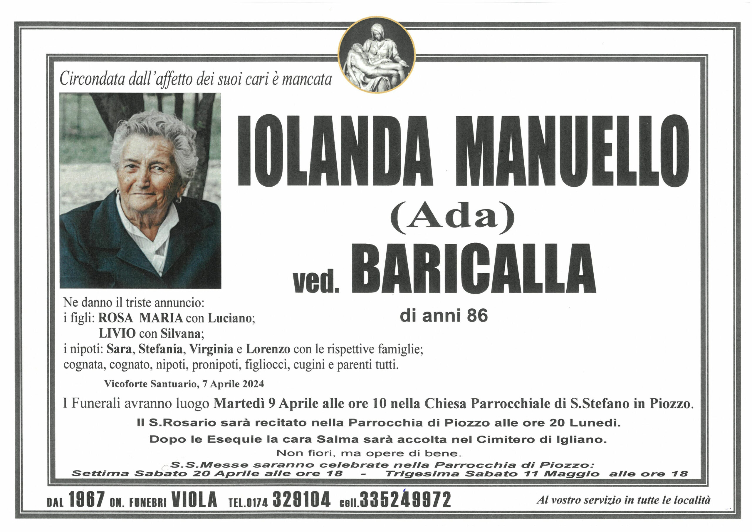 MANUELLO IOLANDA