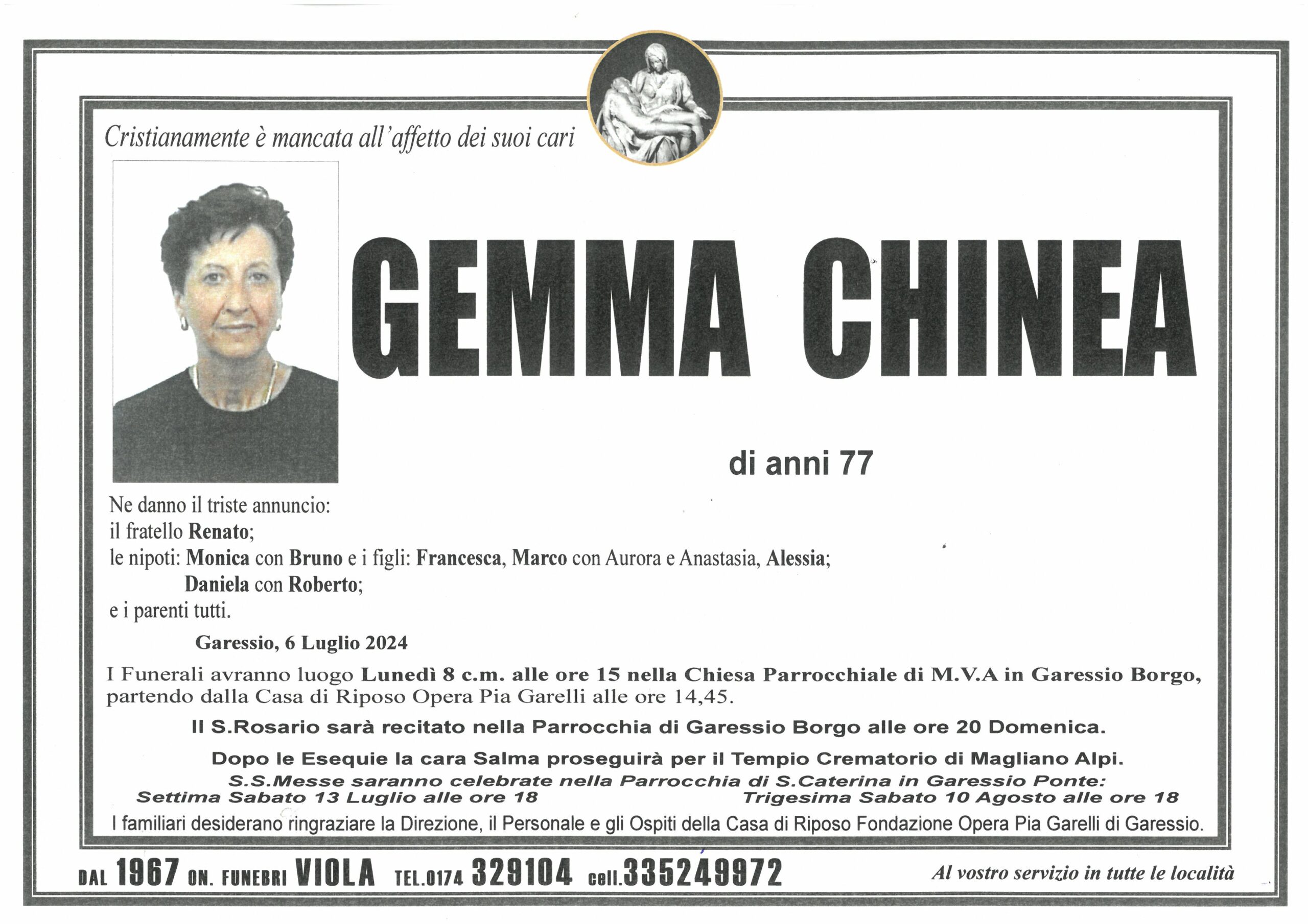 CHINEA GEMMA