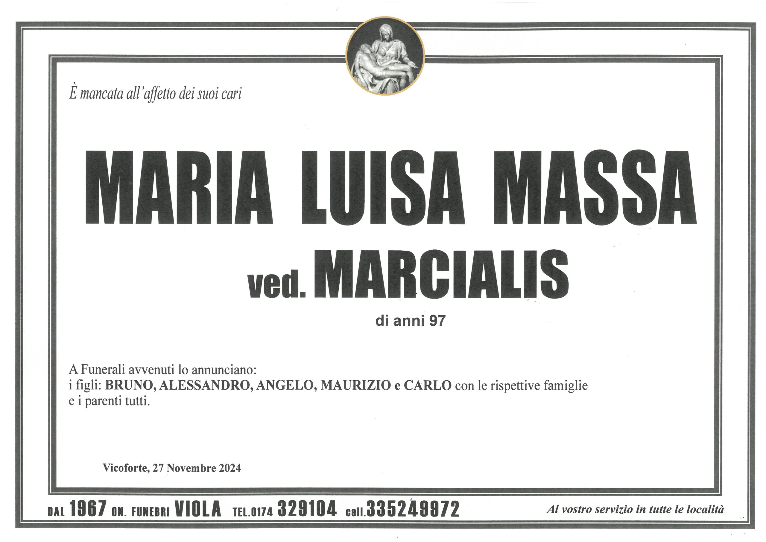 MASSA MARIA LUISA