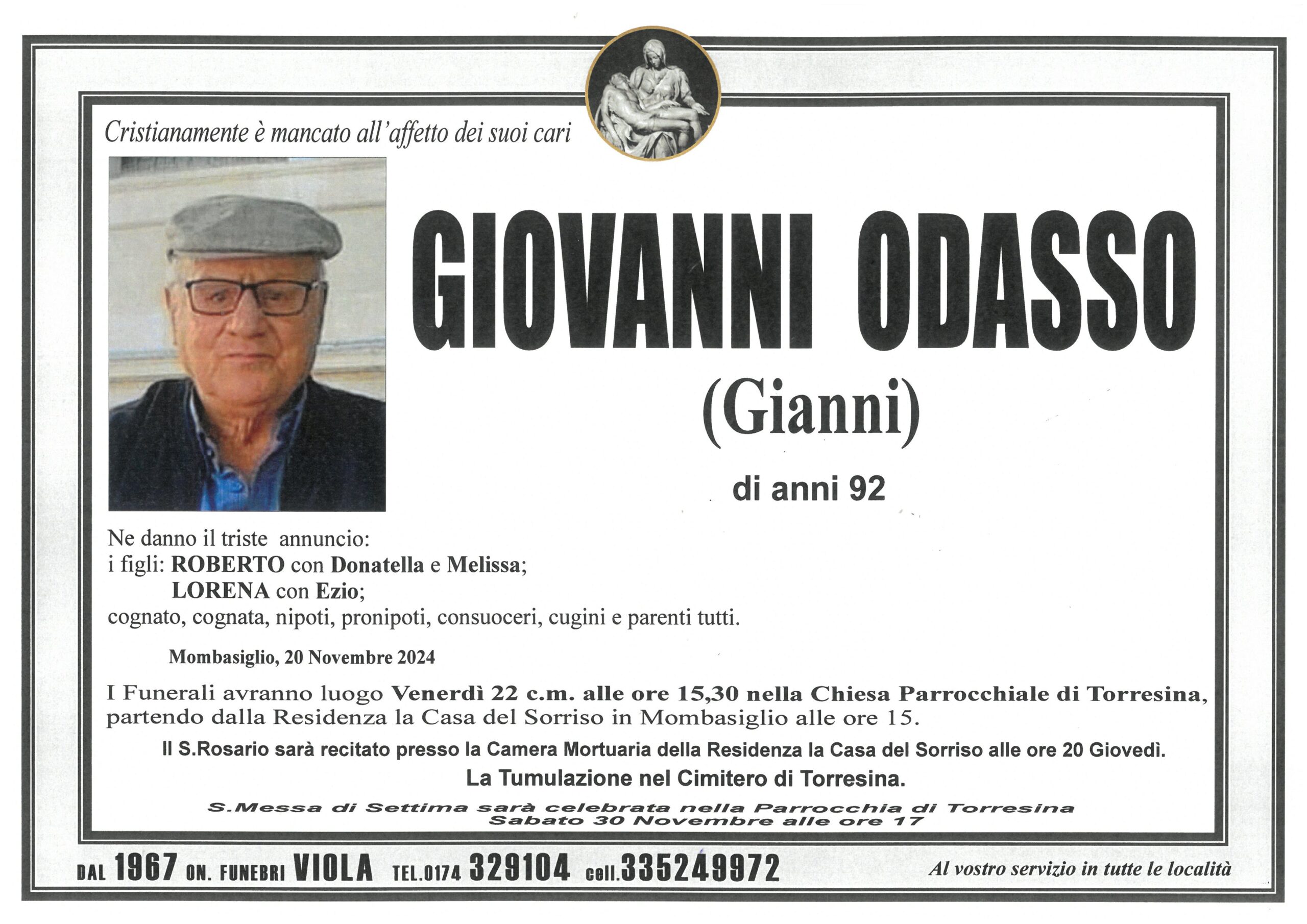 ODASSO GIOVANNI