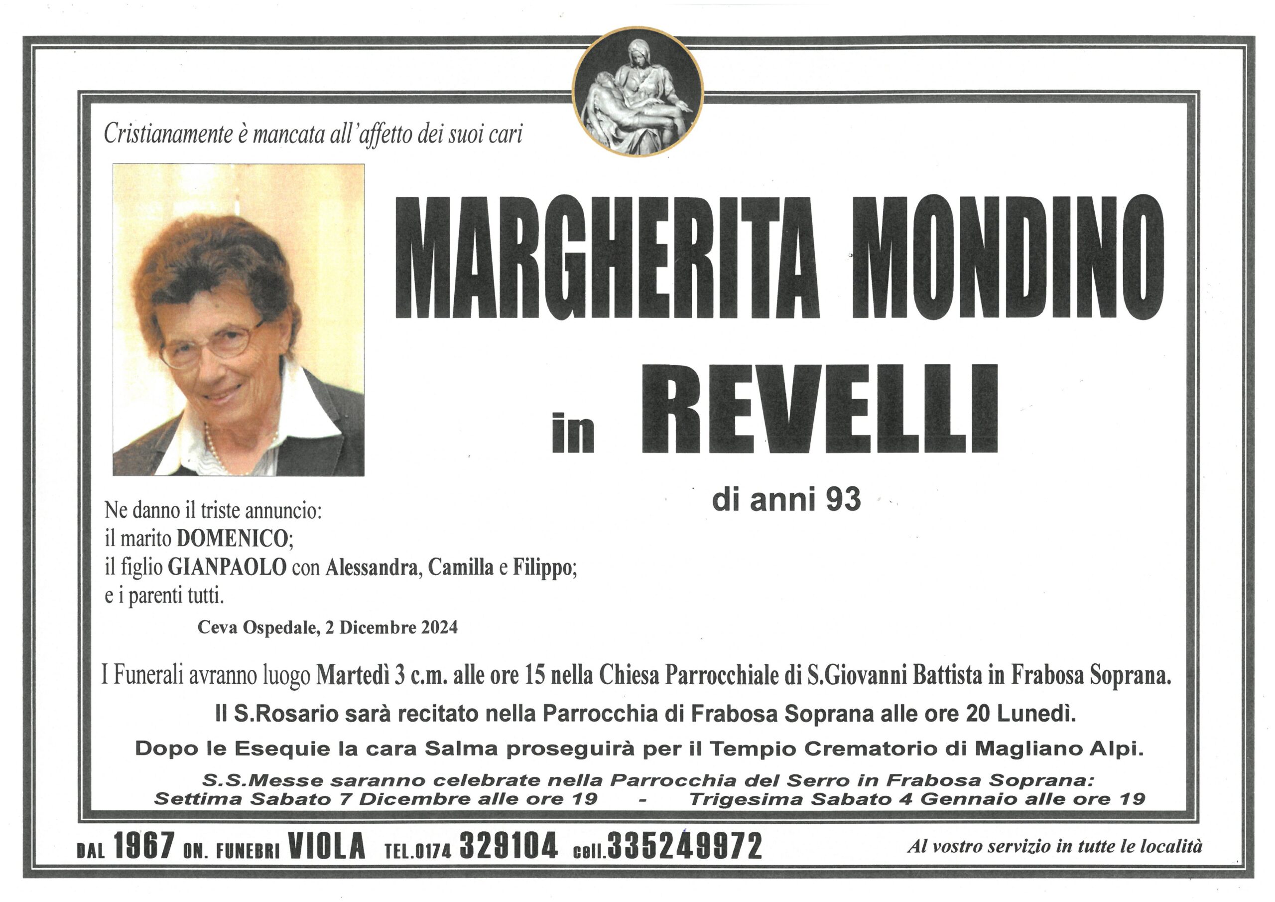 MONDINO MARGHERITA