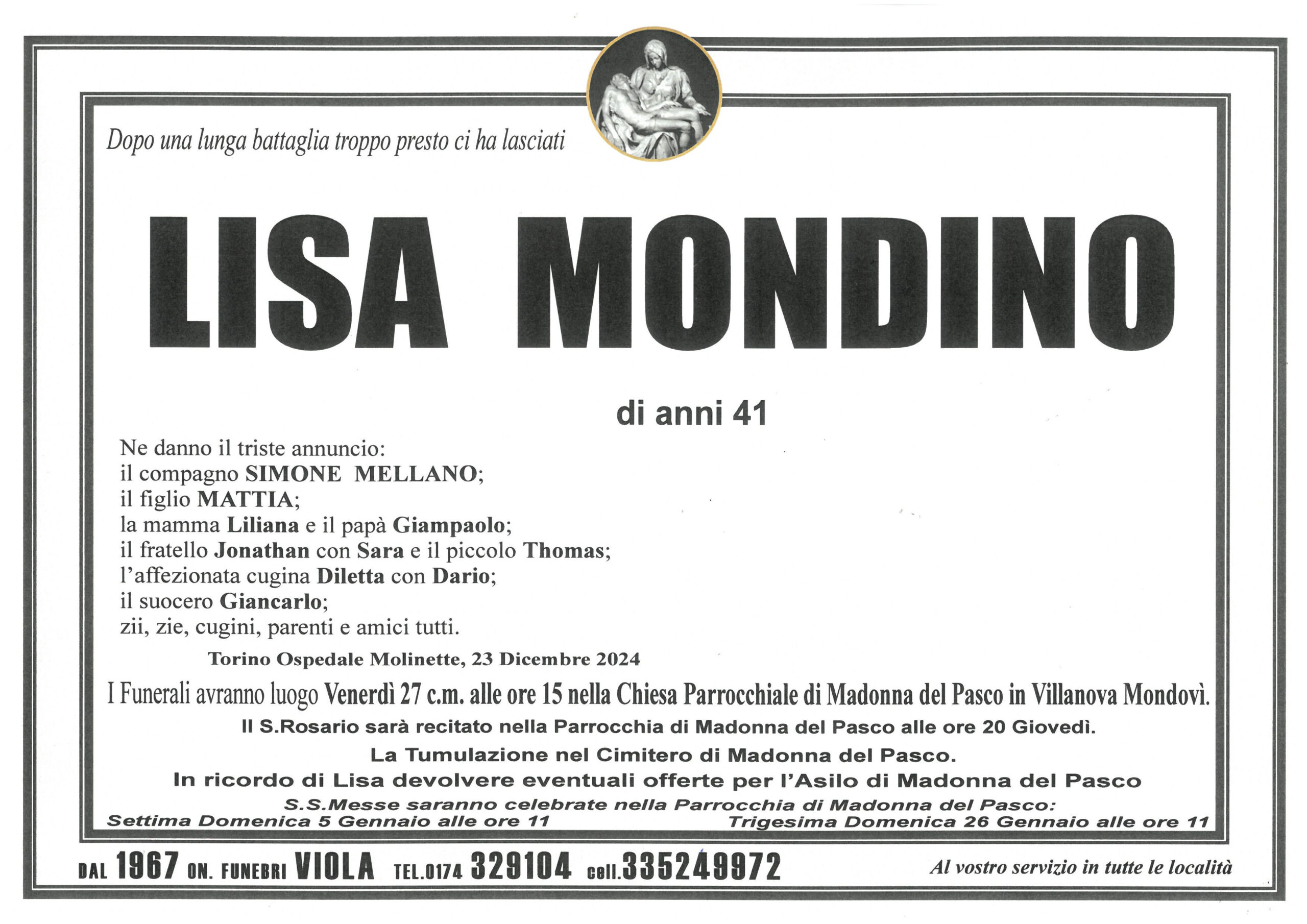 MONDINO LISA