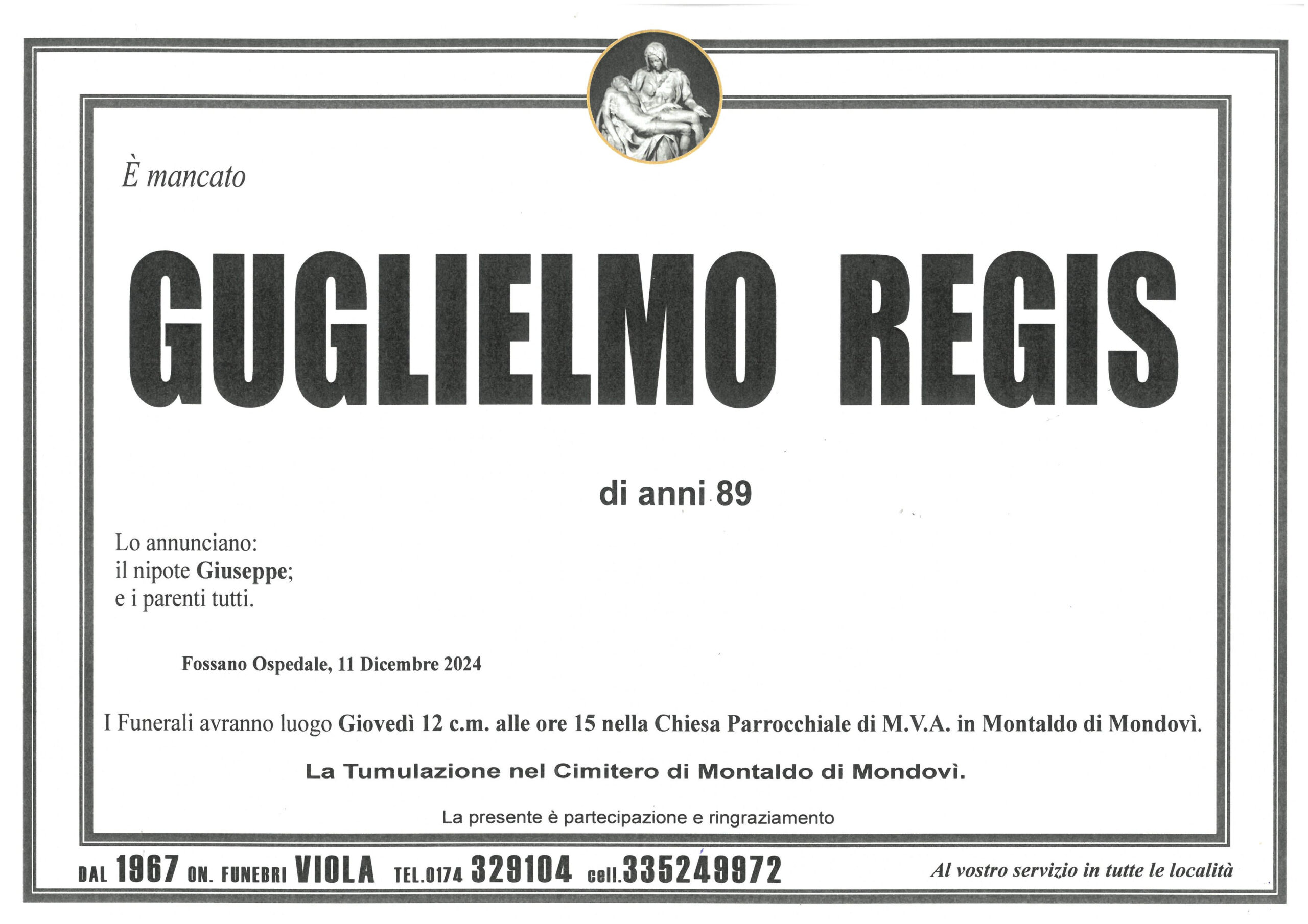 REGIS GUGLIELMO