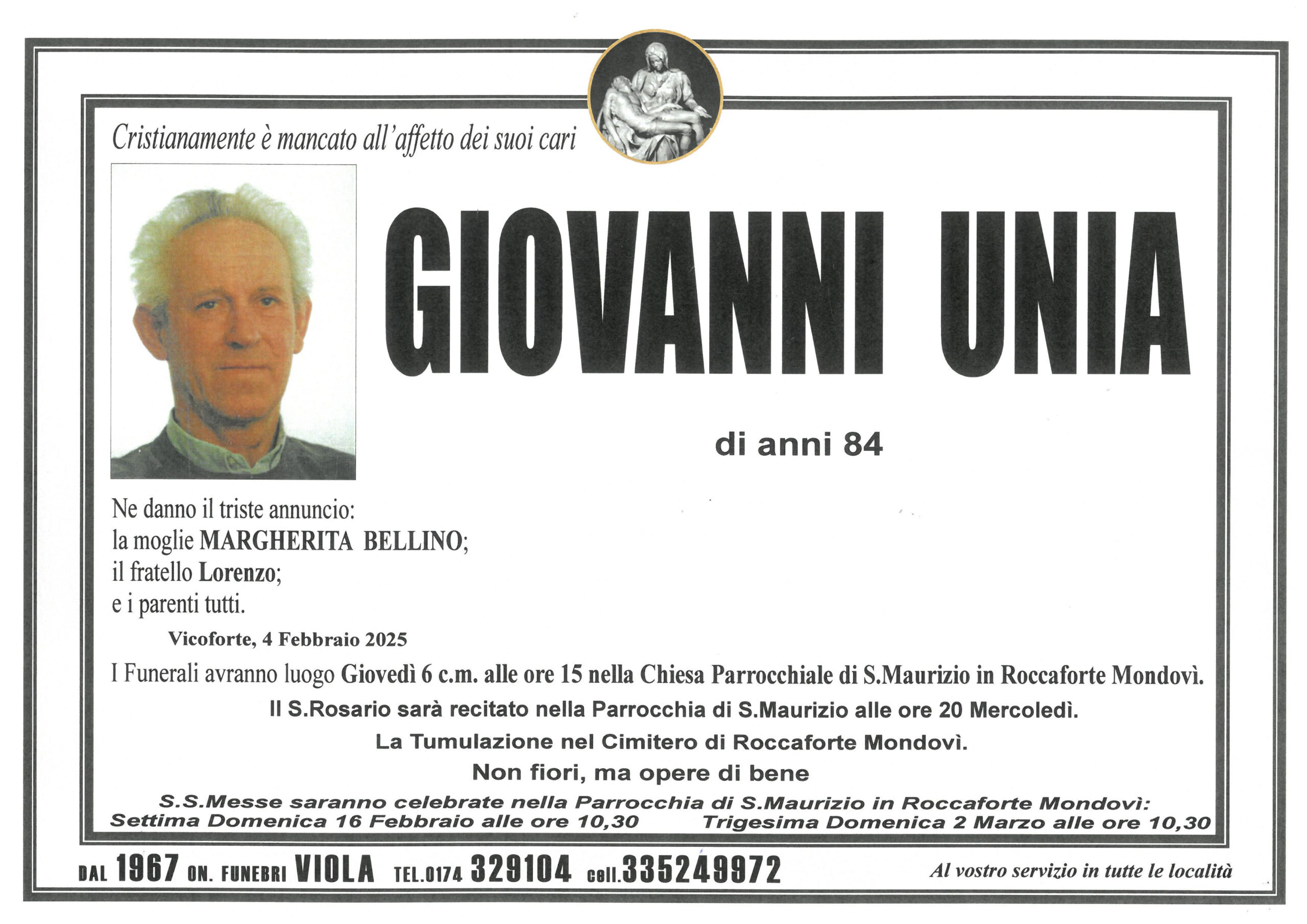 UNIA  GIOVANNI