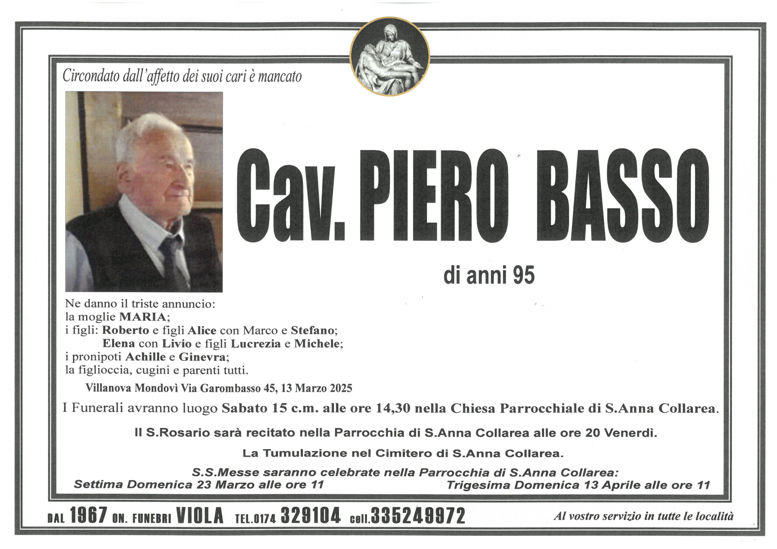 BASSO PIERO
