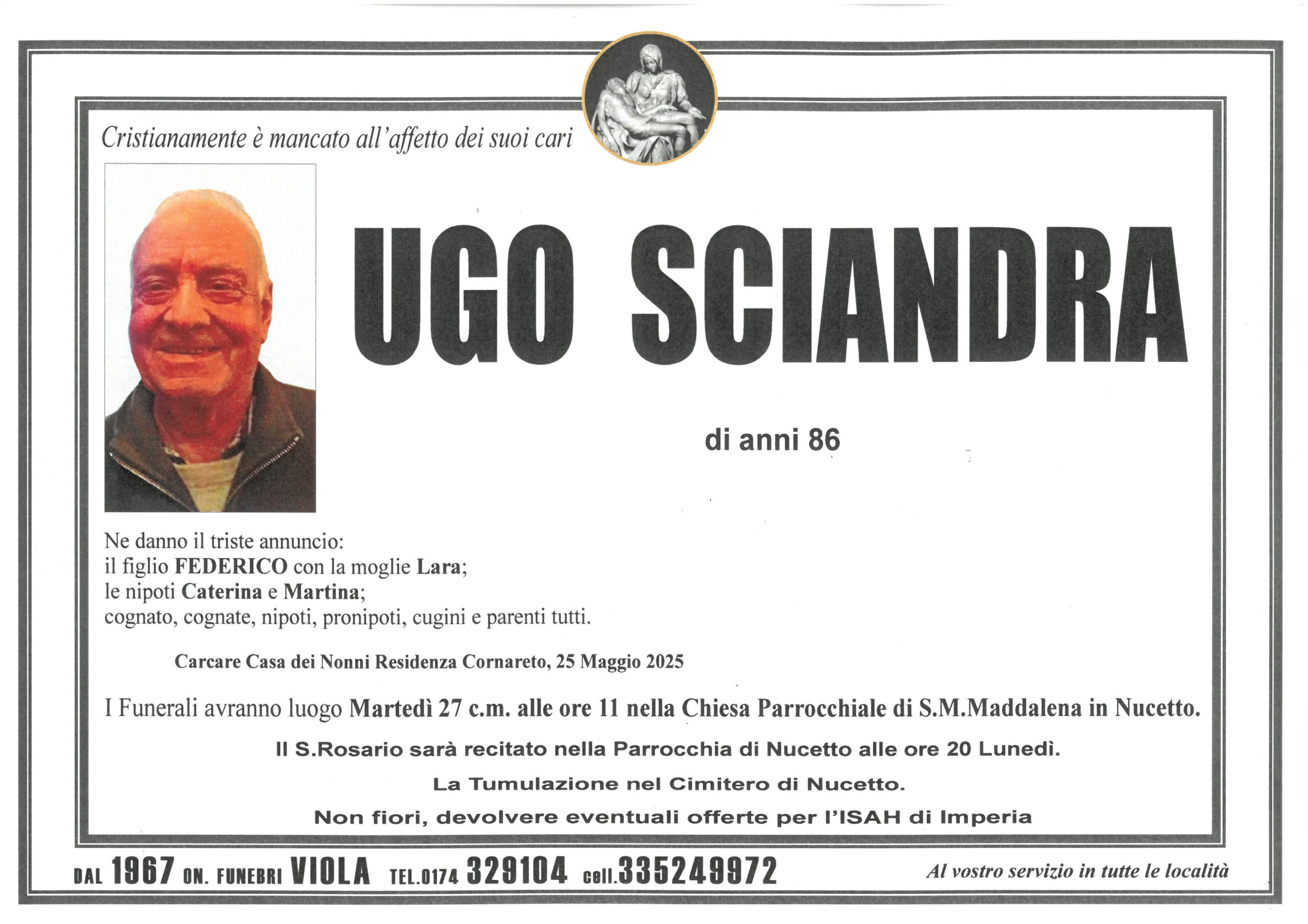 SCIANDRA UGO