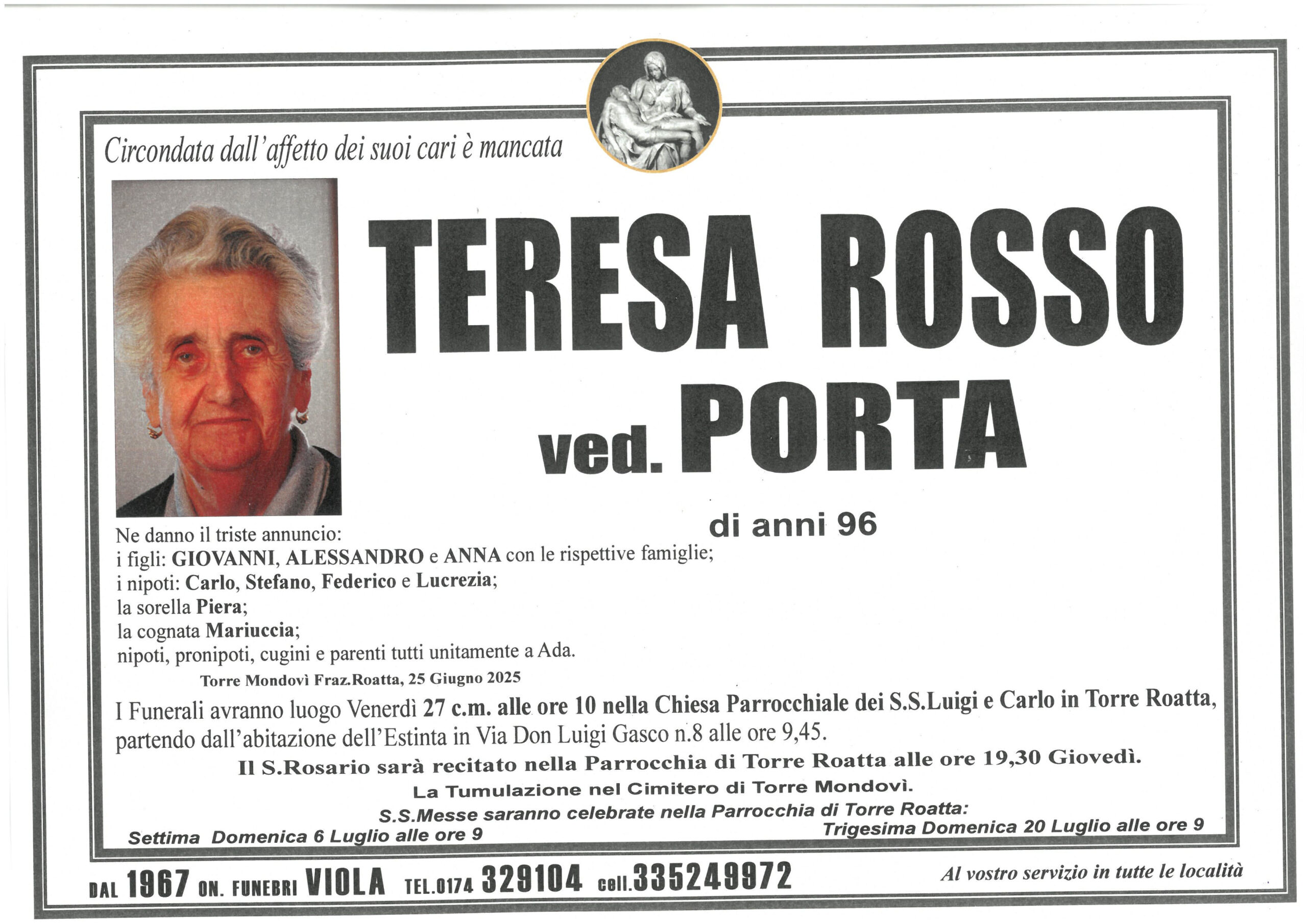 ROSSO TERESA