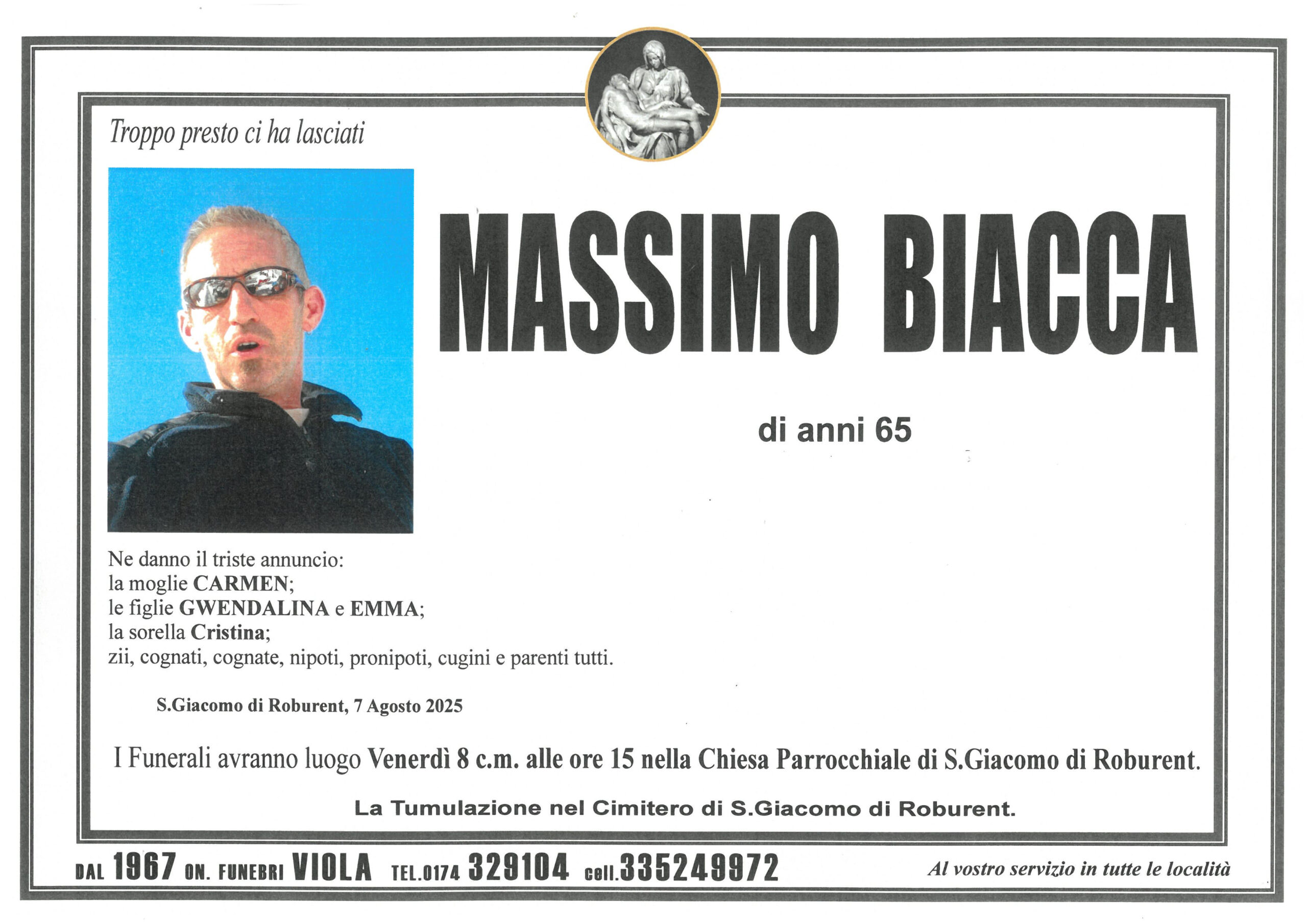 BIACCA  MASSIMO