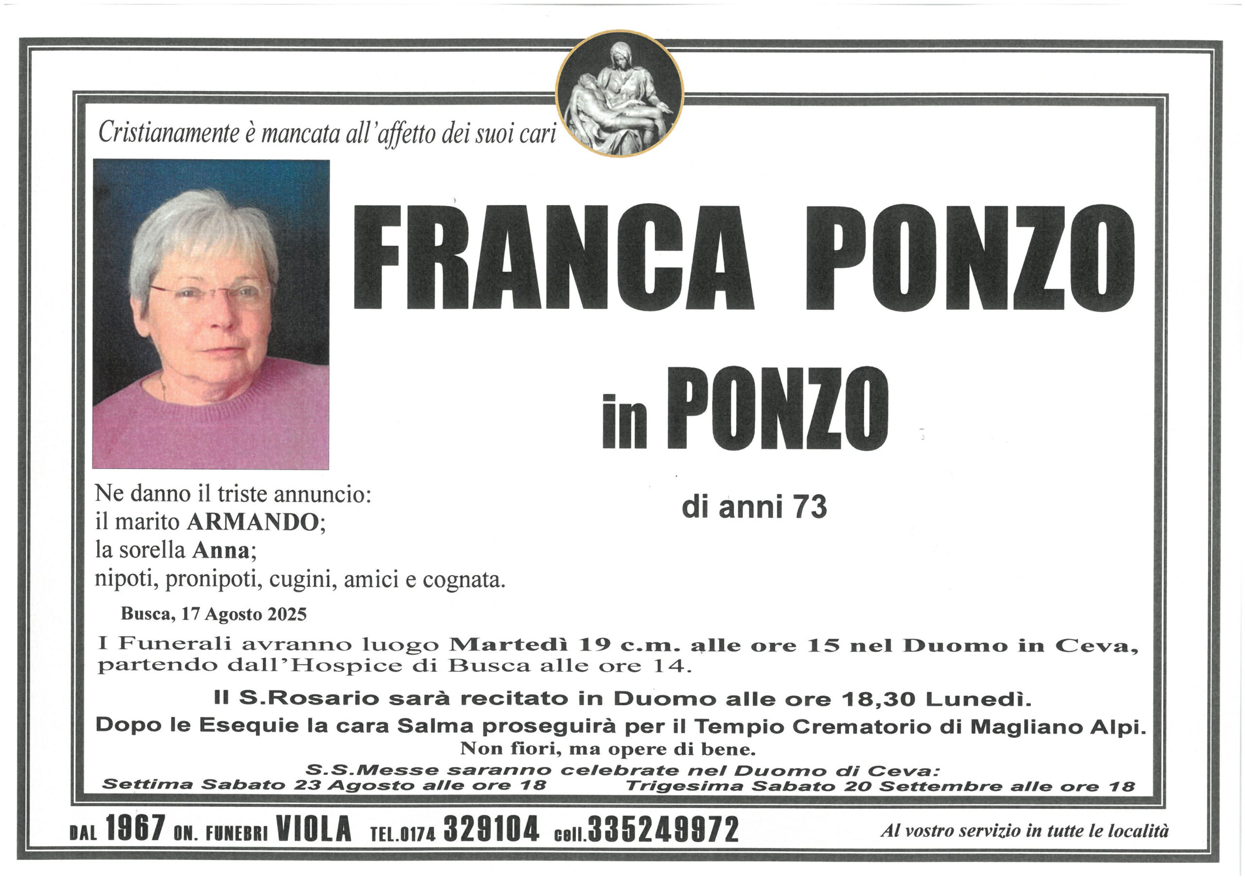 PONZO FRANCA