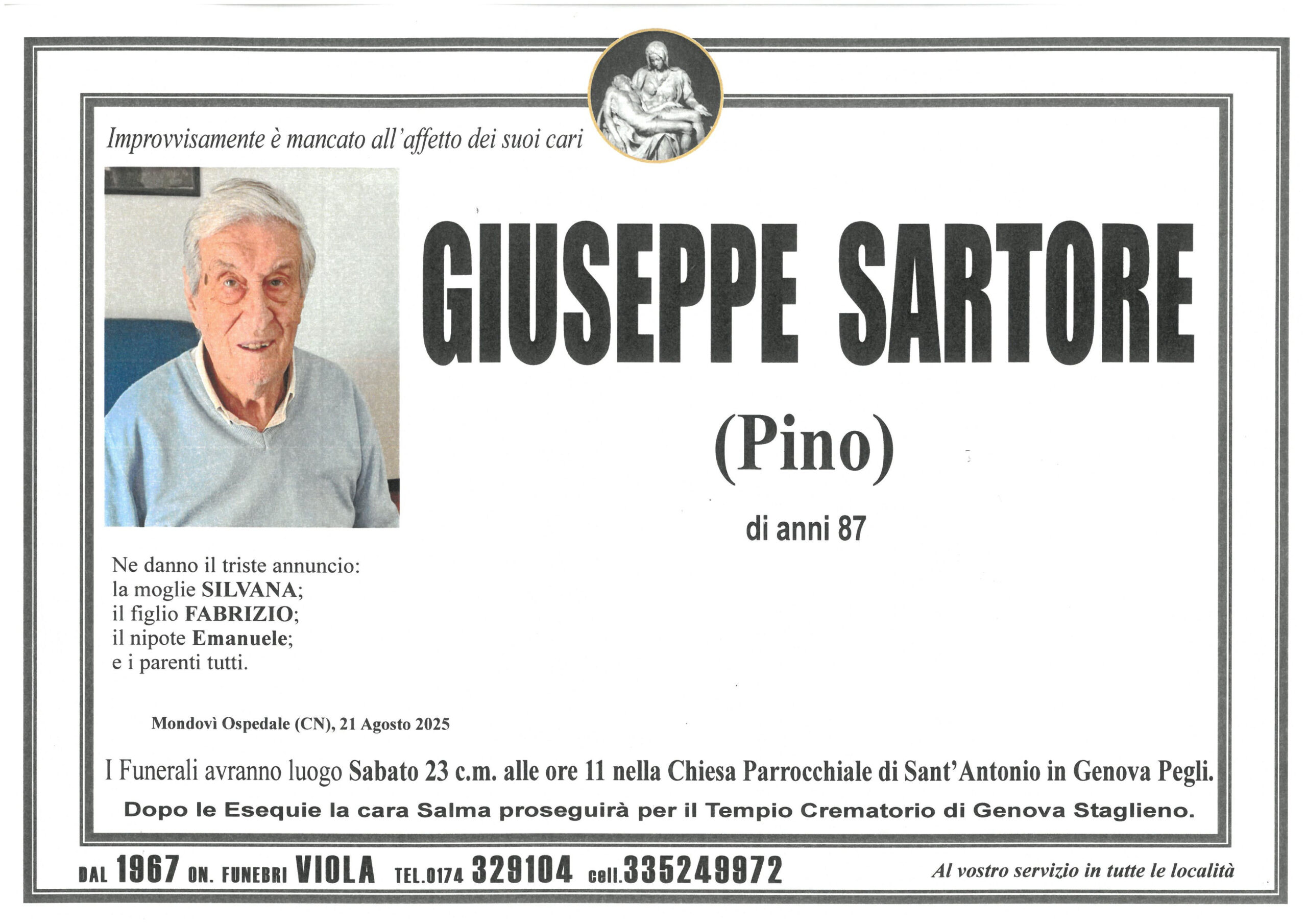 SARTORE GIUSEPPE