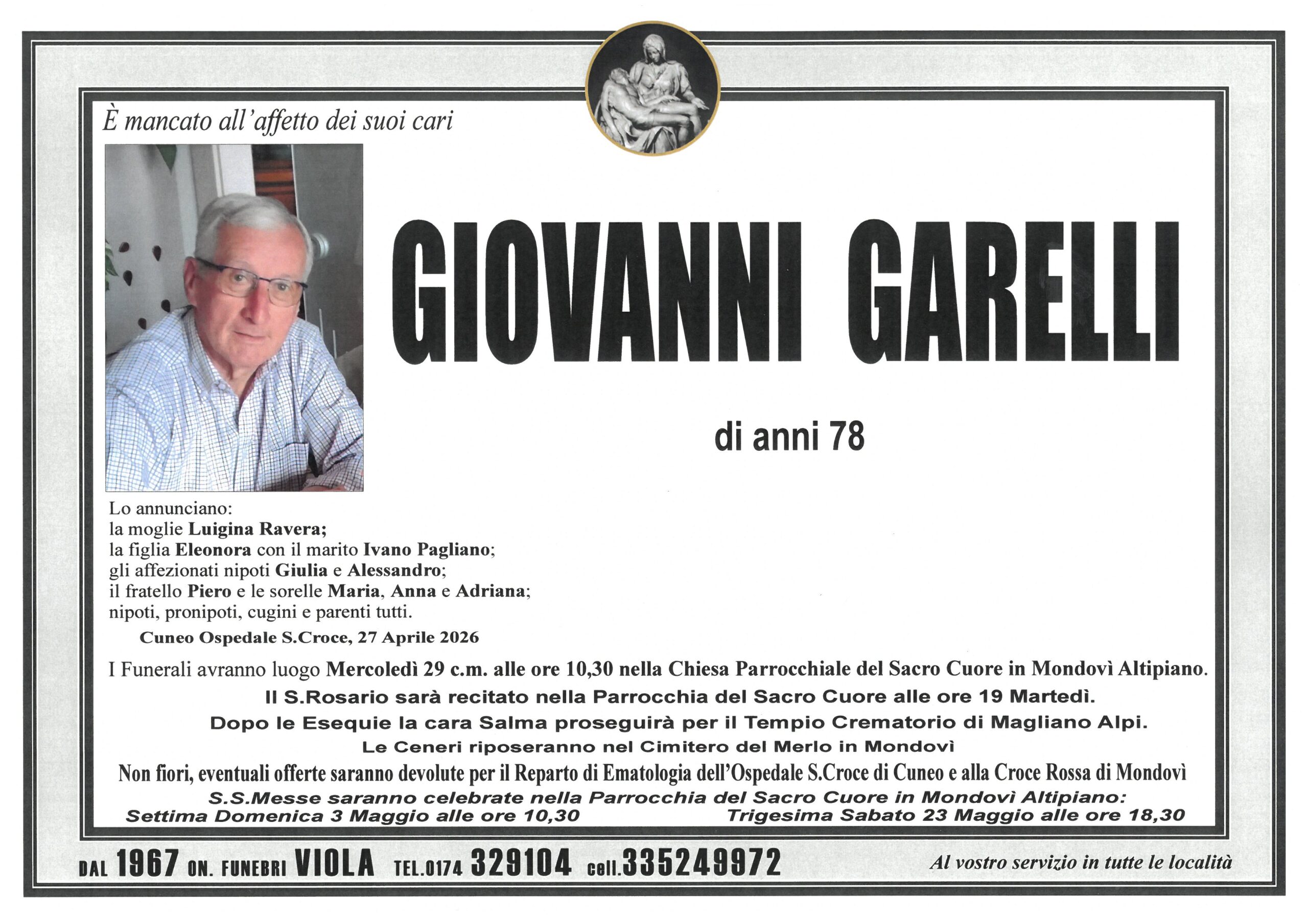 GARELLI GIOVANNI