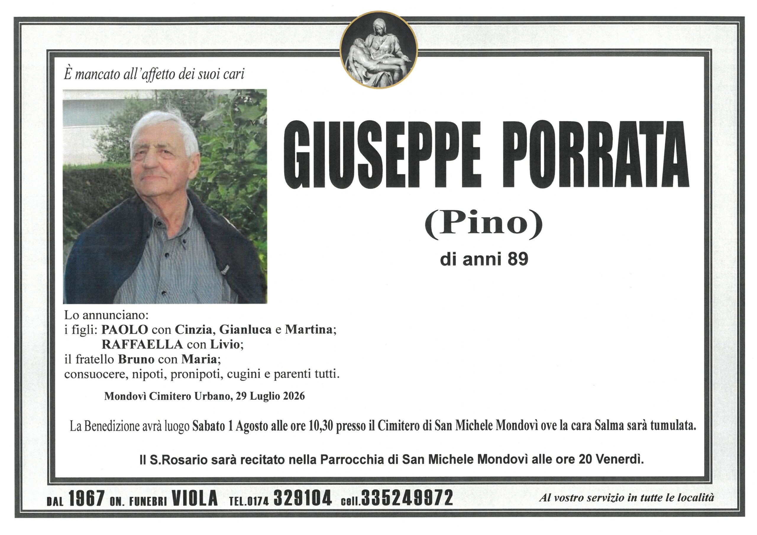 PORRATA GIUSEPPE